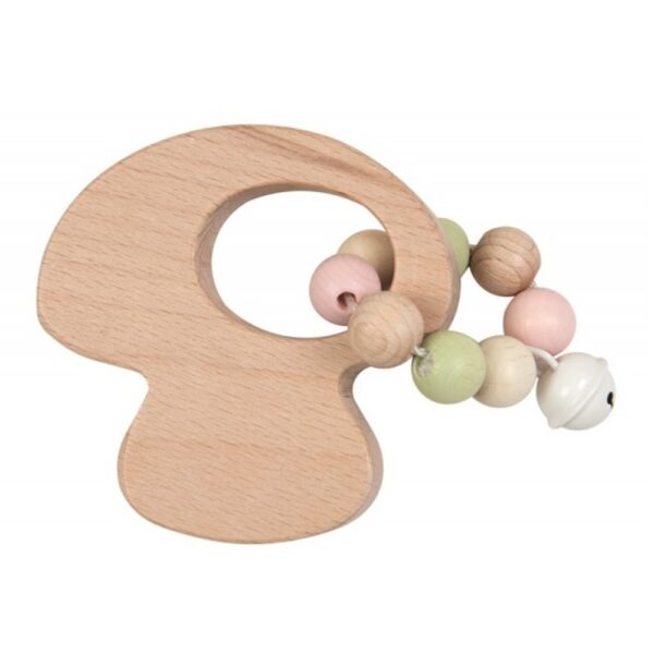 700219, Egmont toys, Rattle Mushroom In Wood