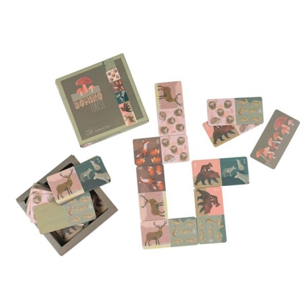 570089, Egmont toys, Domino Δάσος, 18X18X4