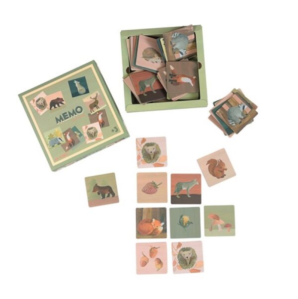 570088, Egmont toys, Παιχνίδι MEMO Δάσος, 18X18X4