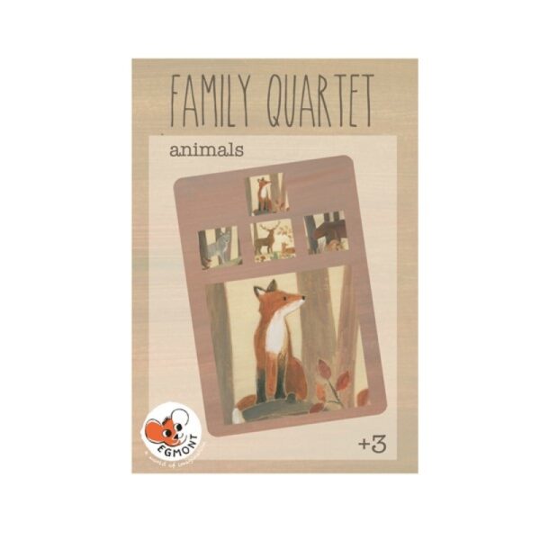 570072, Egmont toys, Family Quartet, 9x13x3cm